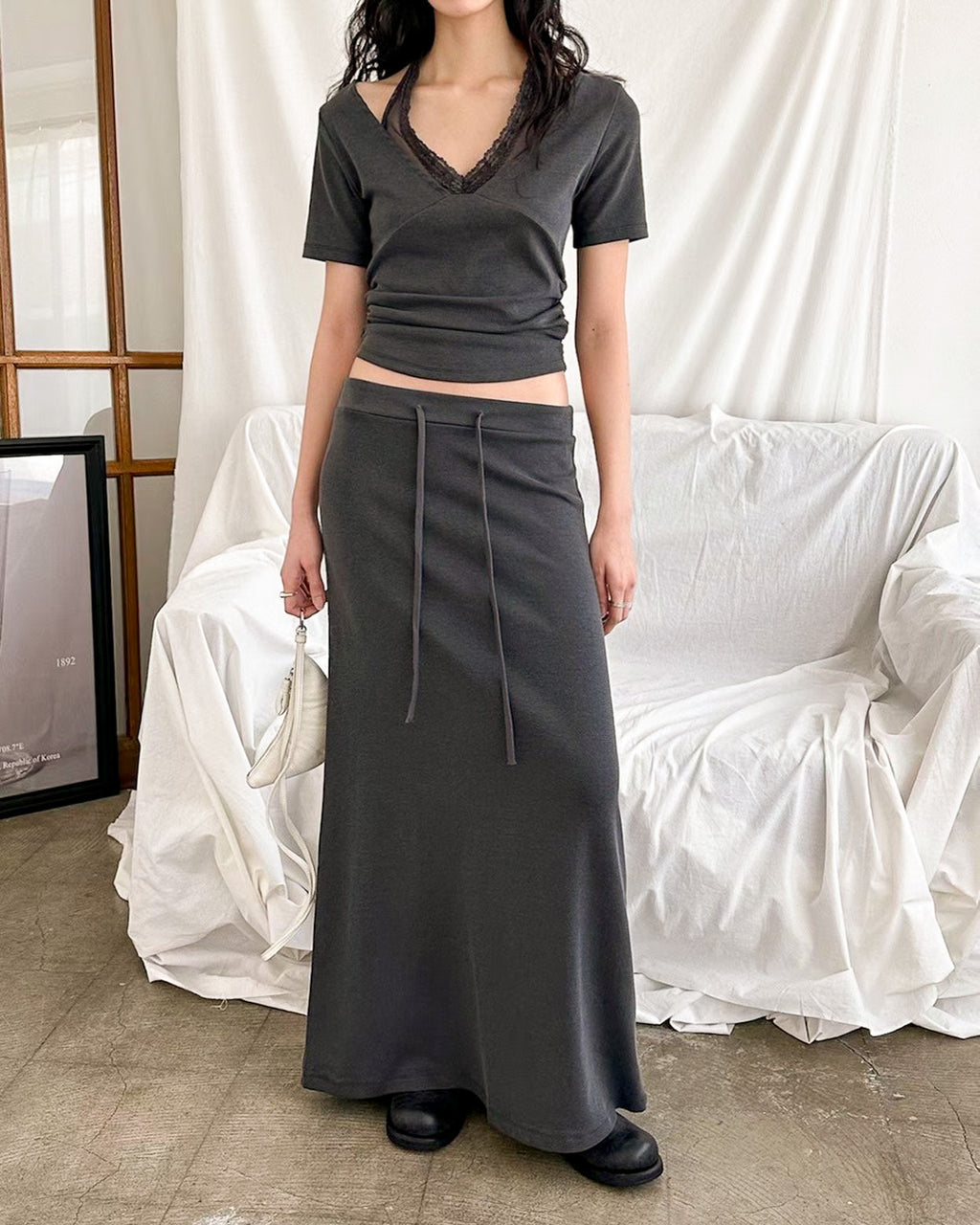 Casual Comfy Maxi Skirt