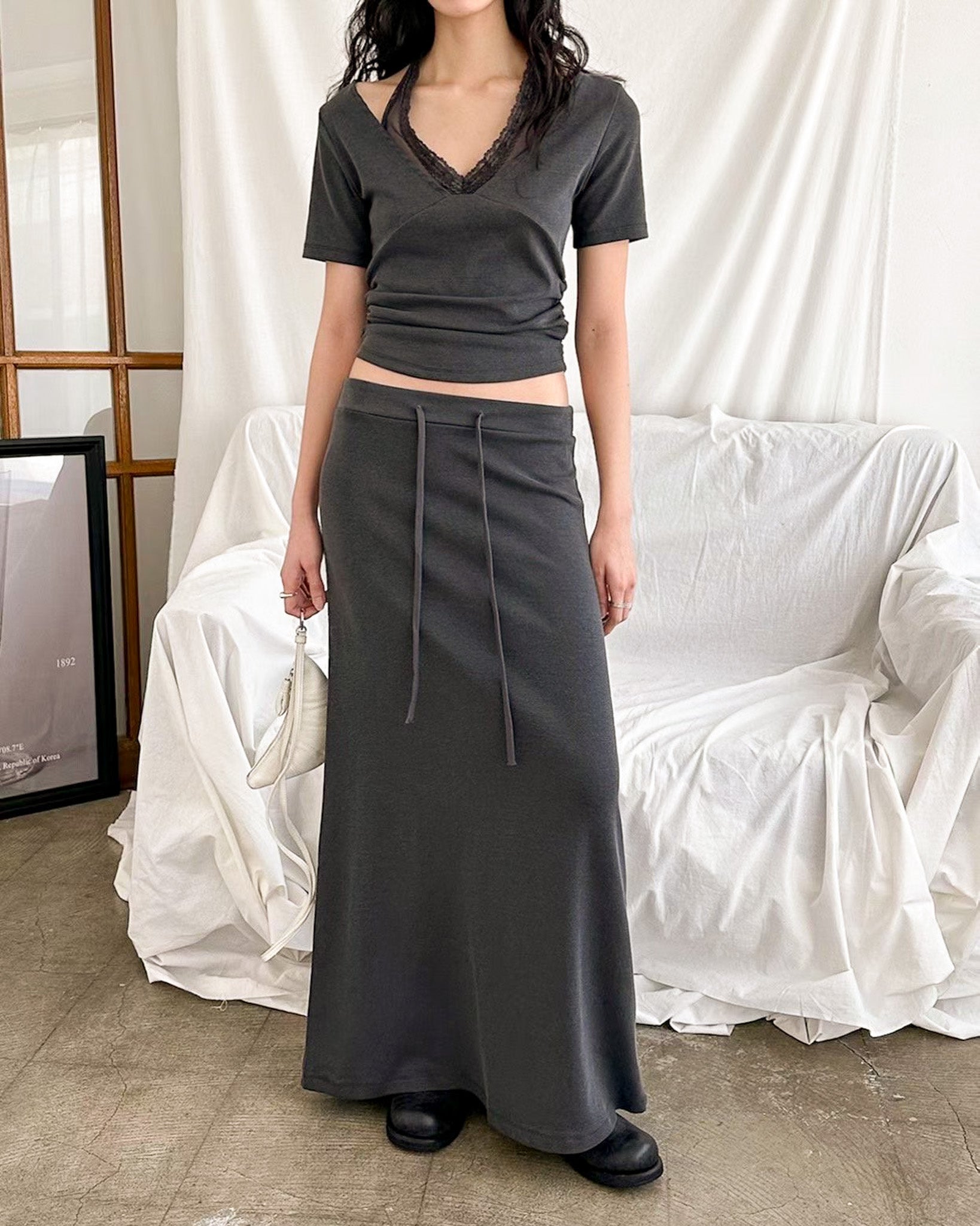 Casual Comfy Maxi Skirt