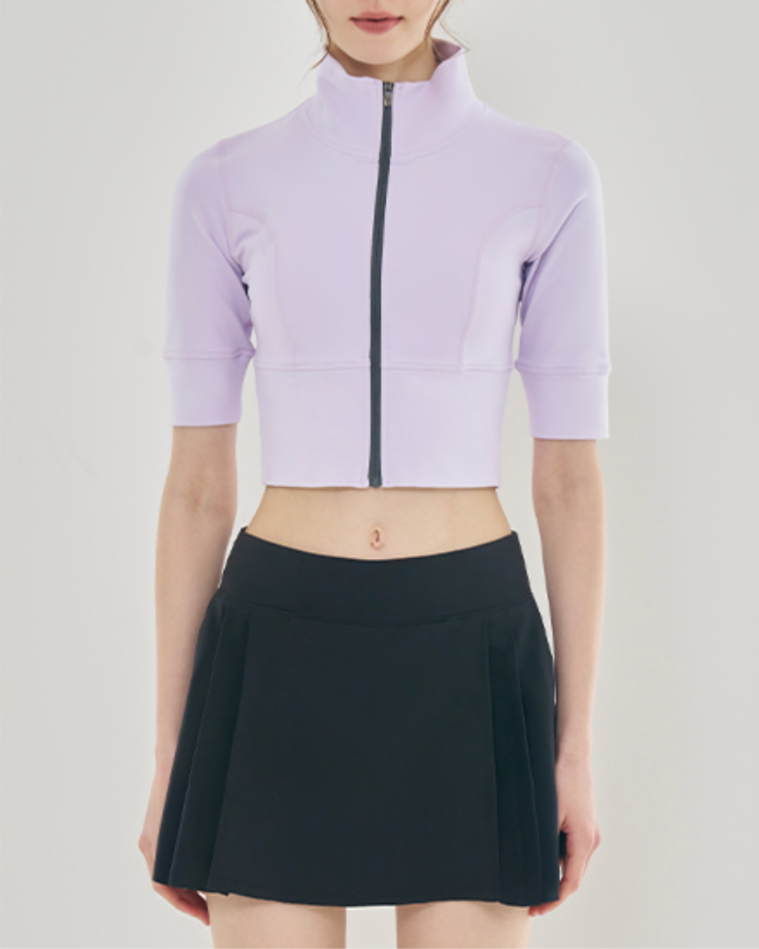 Labelle Crop Zip-up