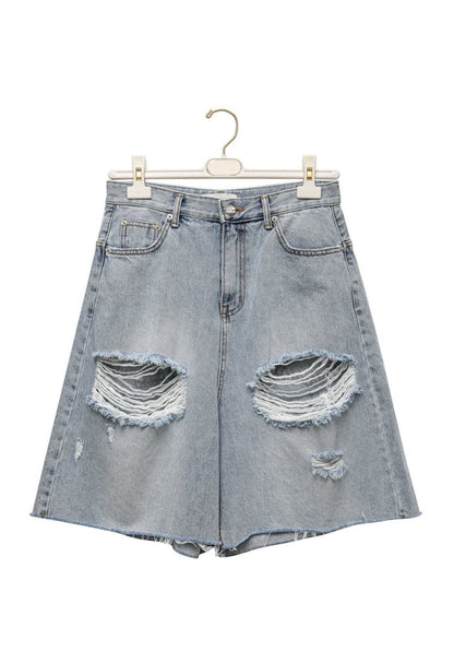 Raw Edge Parker Denim Shorts