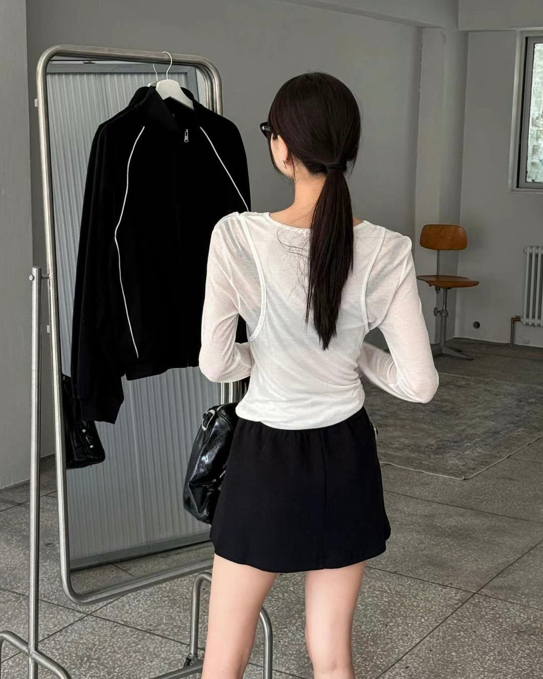 Double Layers Longsleeve Top