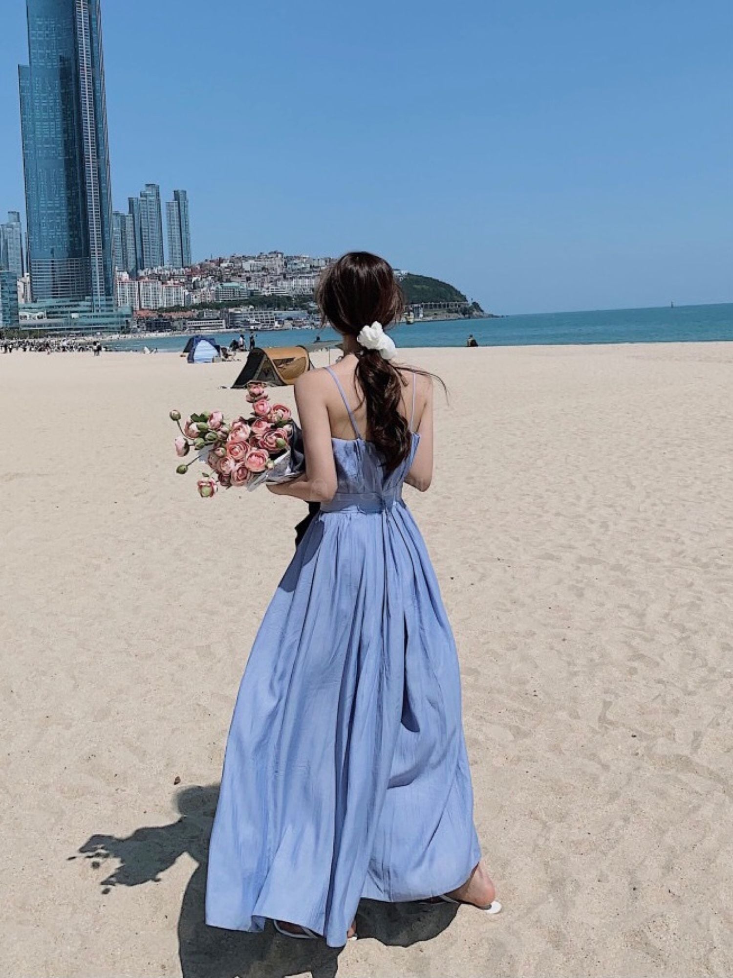 Romance Blue Dress