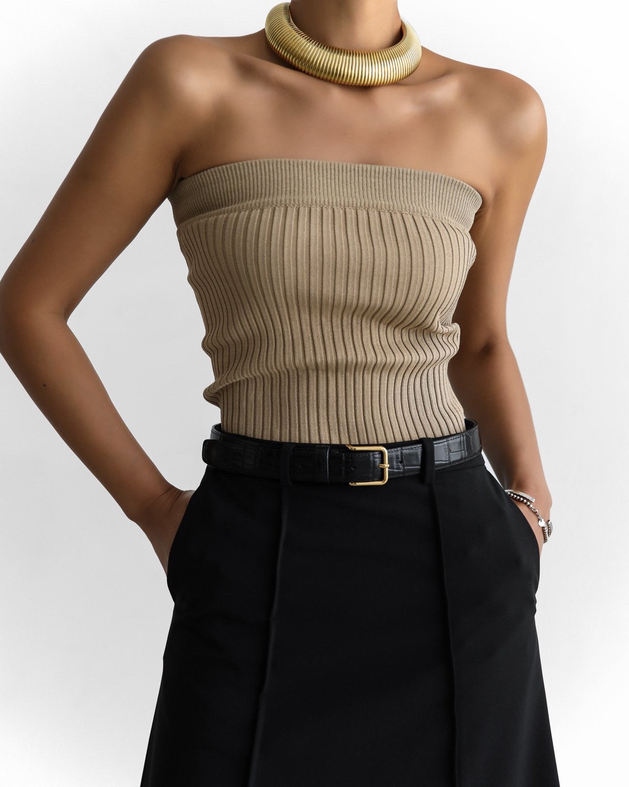 Knit Tube Top