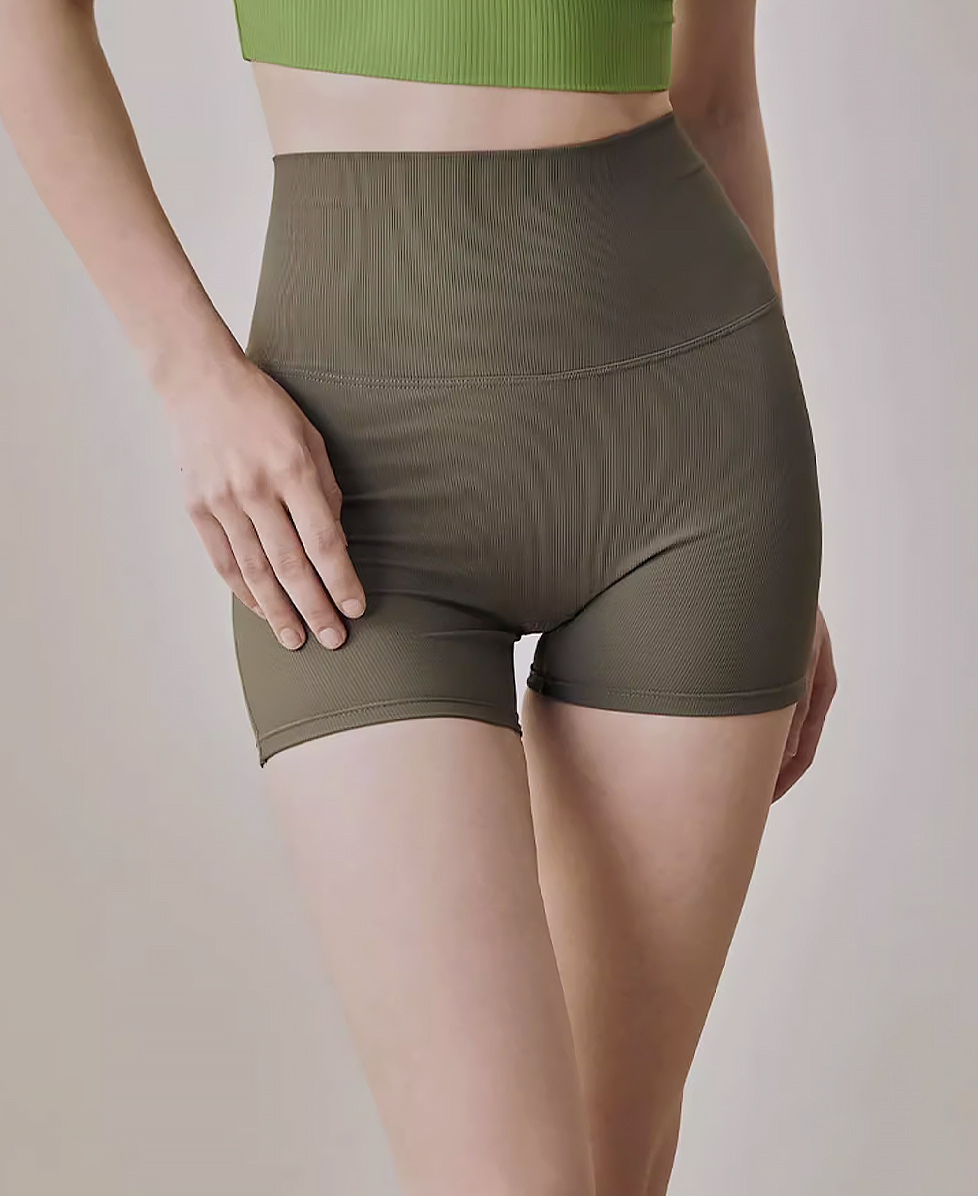 Back Cross Shorts Leggings