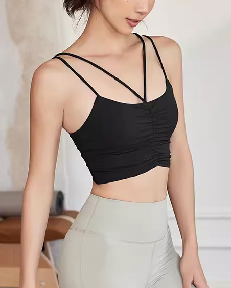 Bailey Shirring Bra Top