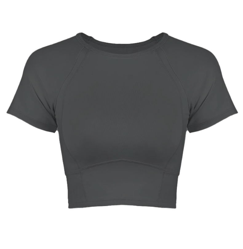 Arcline crop short sleeve