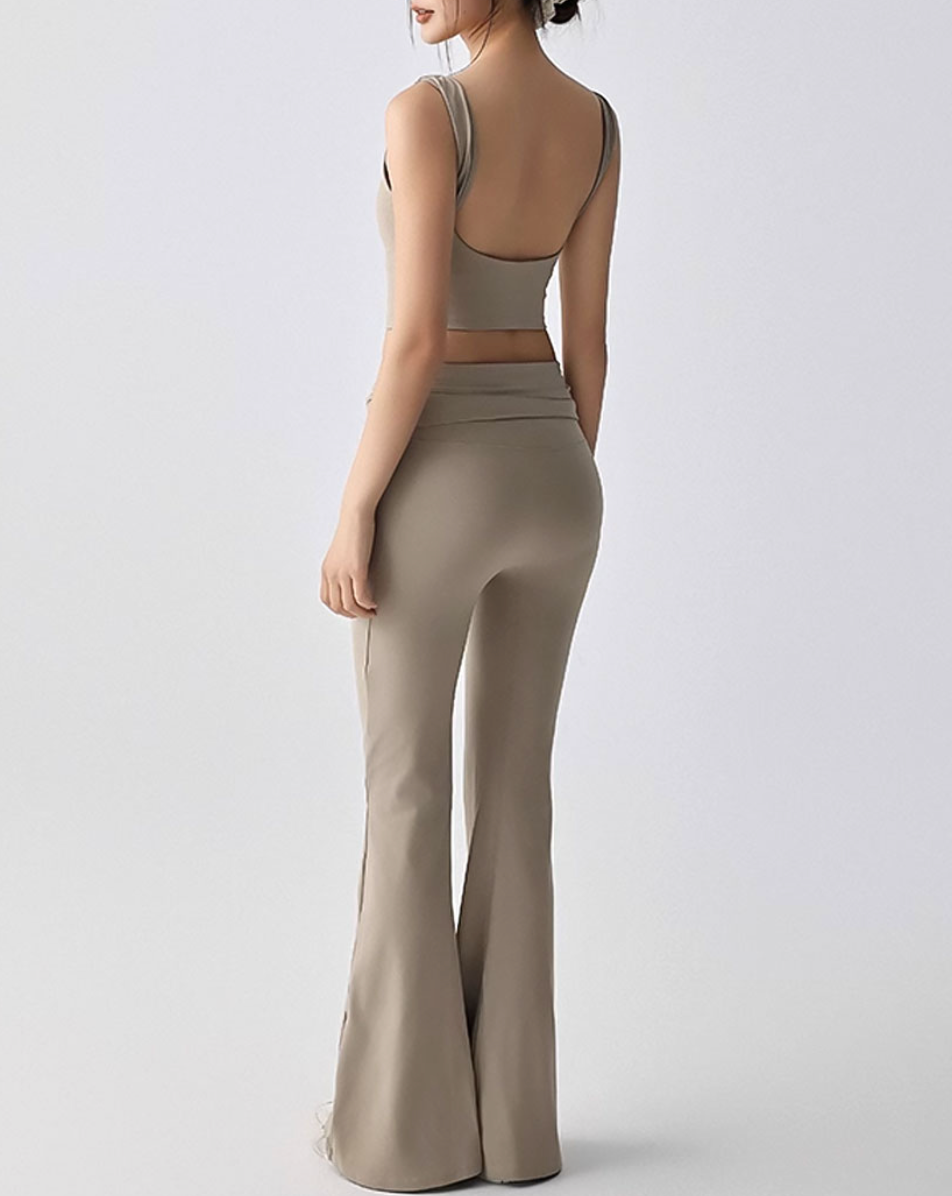 Bellis Open Back Sleeveless Top