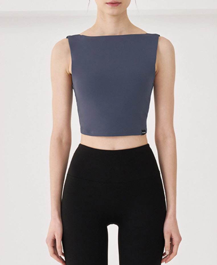 Bellis Open Back Sleeveless Top