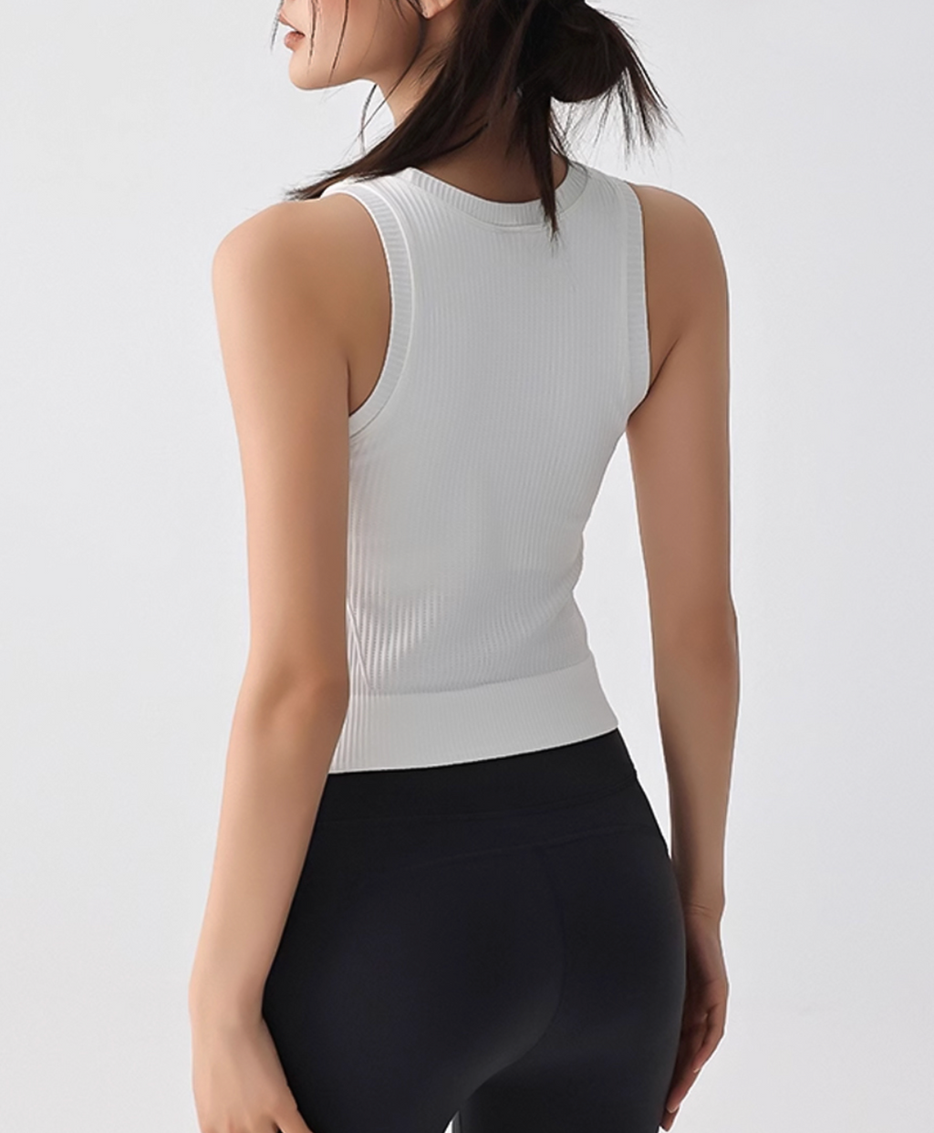 Fold Waffle Bra Top
