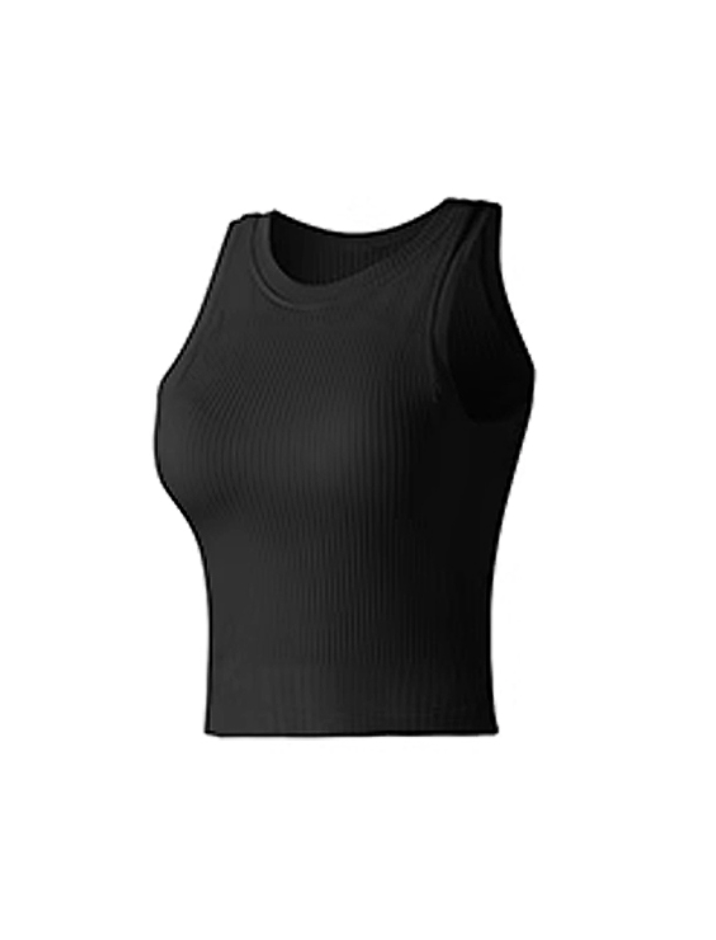 Fold Waffle Bra Top