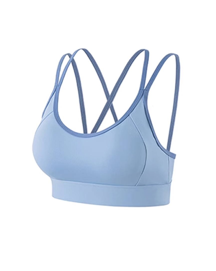 Cross Back Hook Bra Top