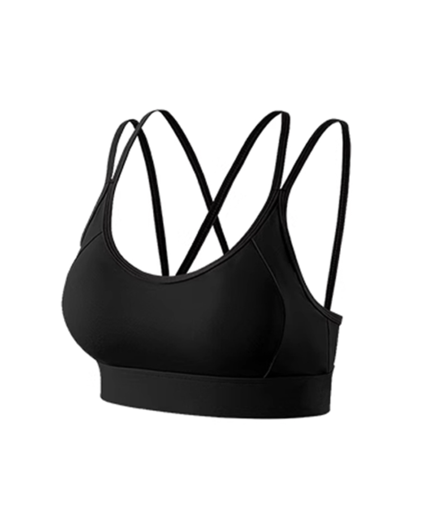 Cross Back Hook Bra Top