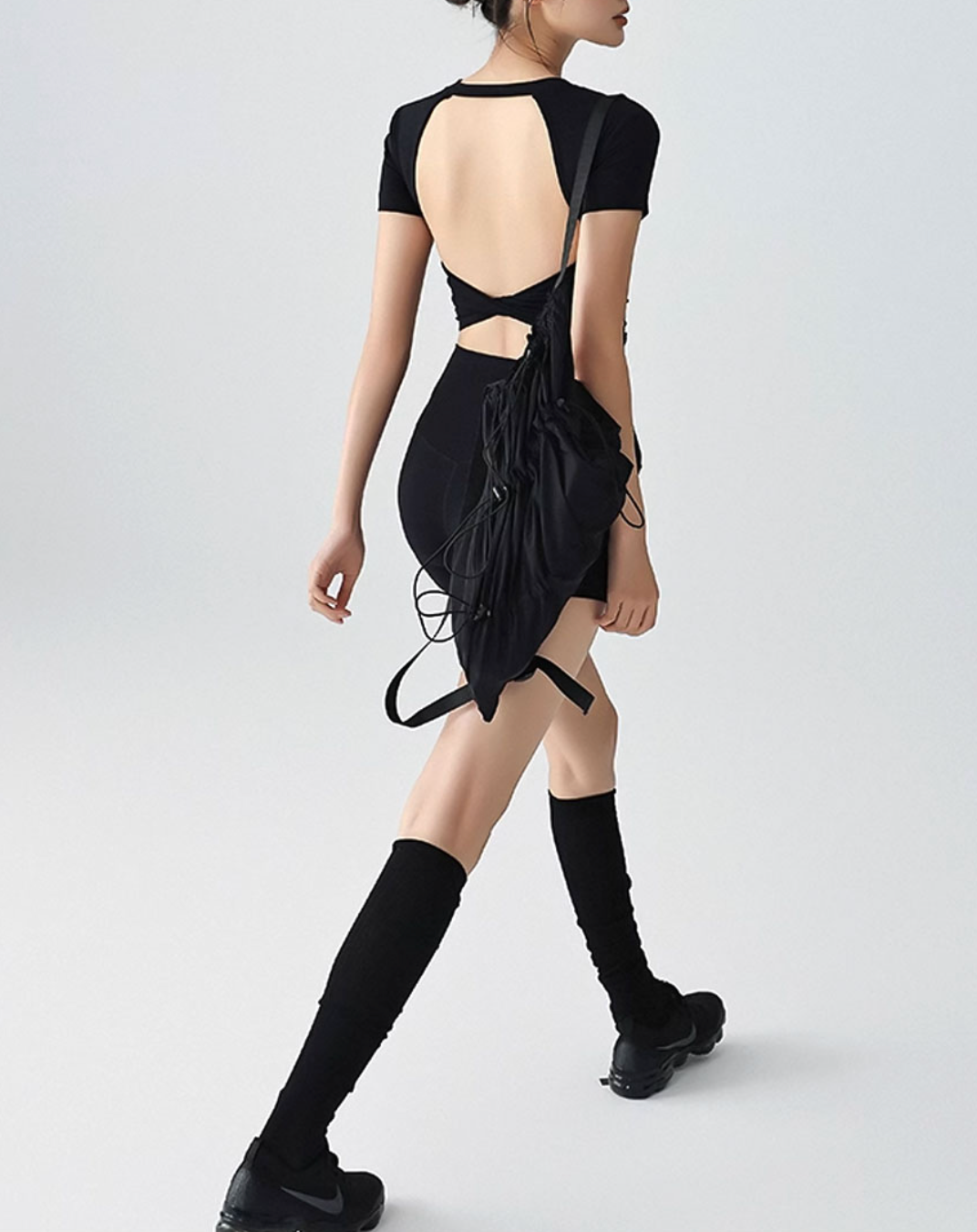 Rain Backless Crop Top