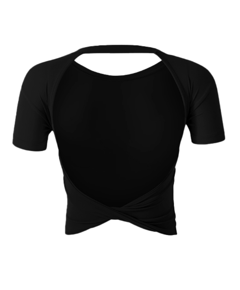 Rain Backless Crop Top