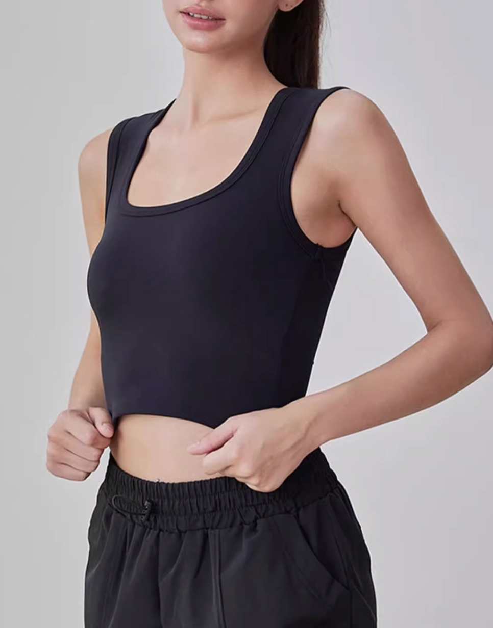 Honey Square Sleeveless Top
