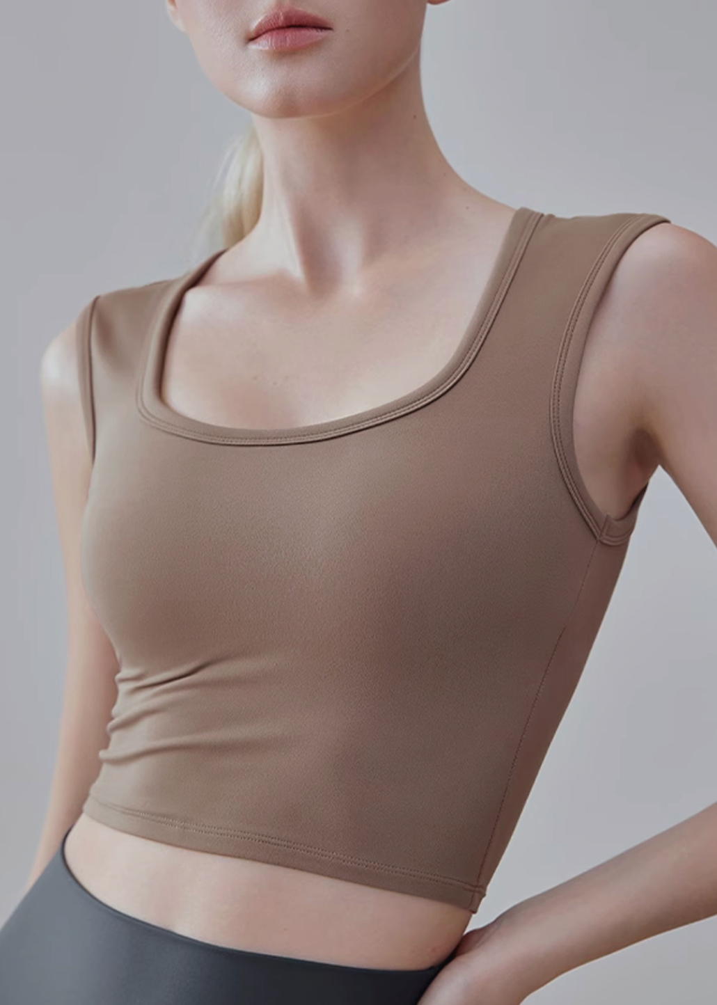 Honey Square Sleeveless Top