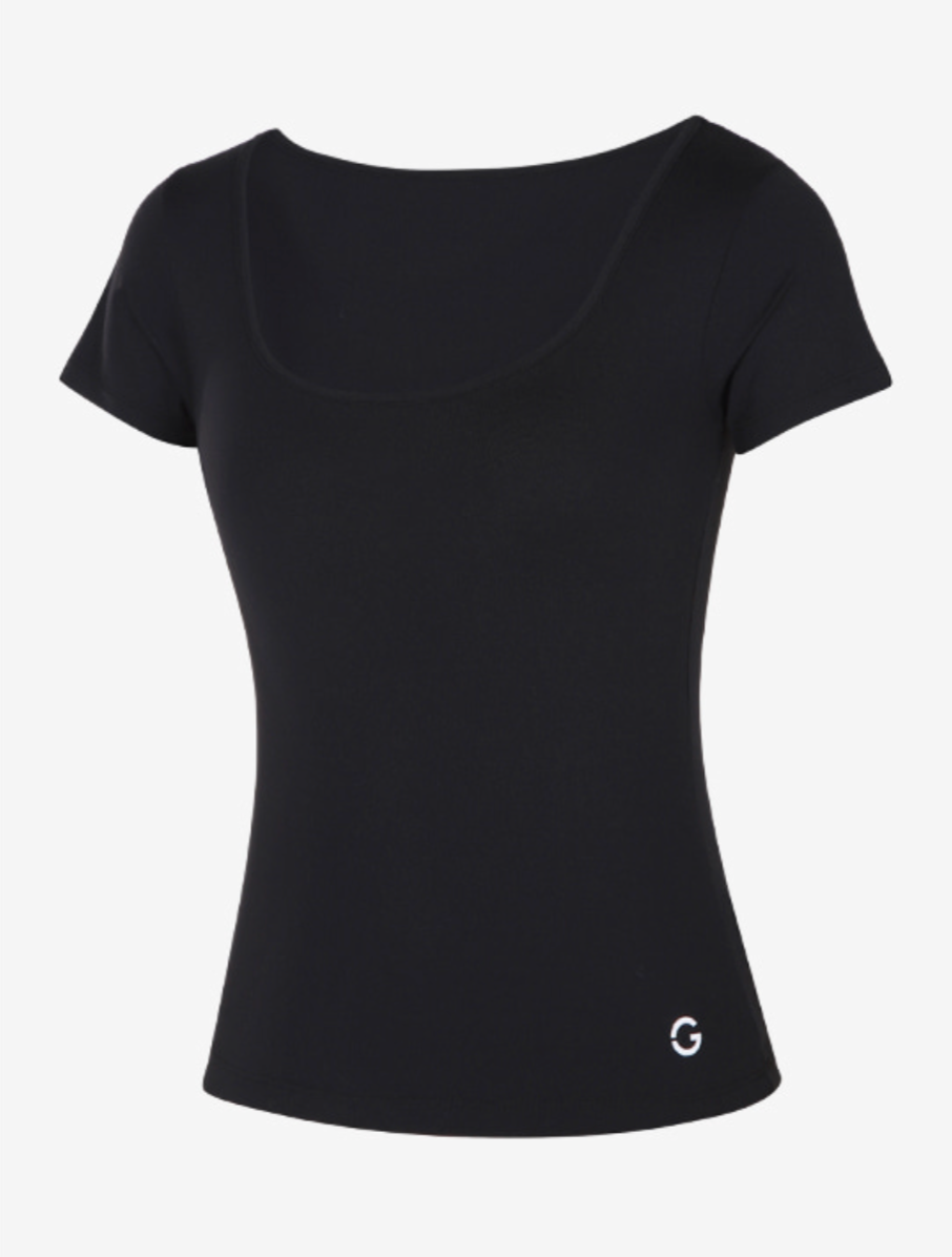 Elflex Square Neck Short Sleeve