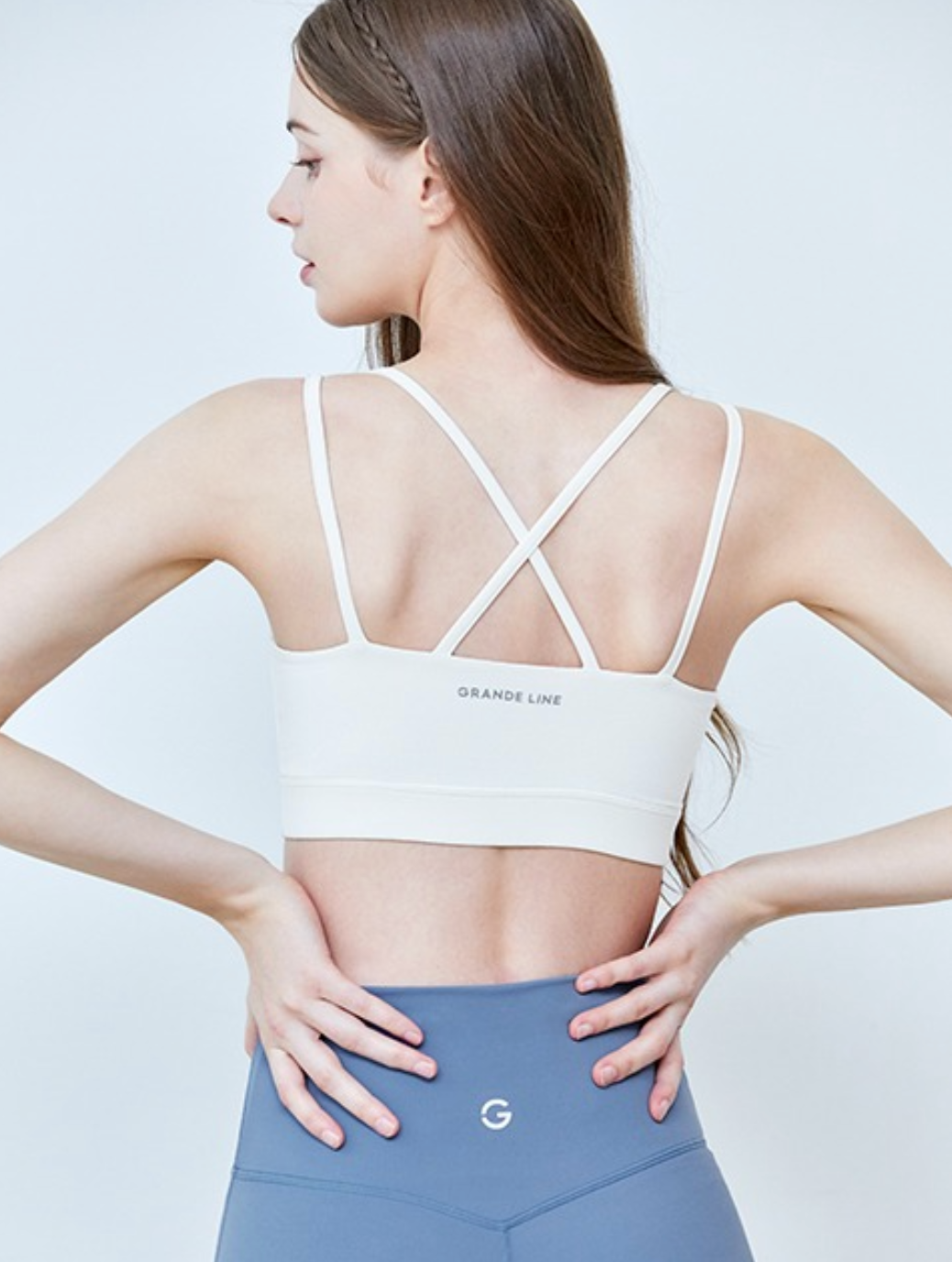 Elflex Two Line Cross Bra Top