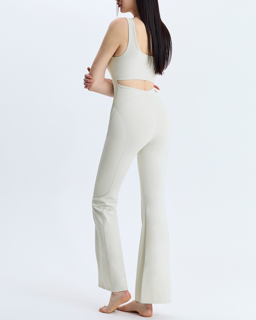 Backless Bootcut Jumpsuit