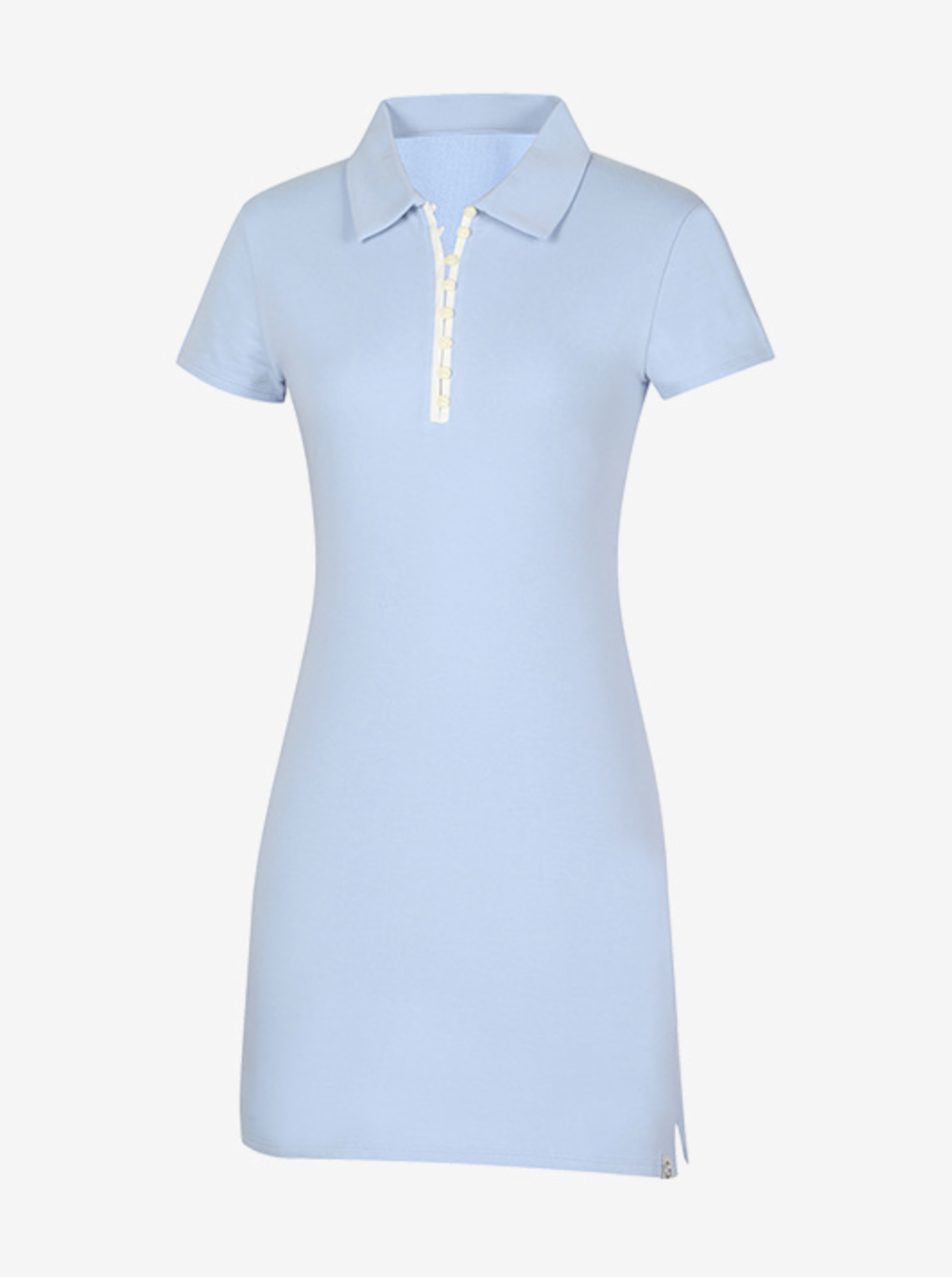 Snap line polo one piece