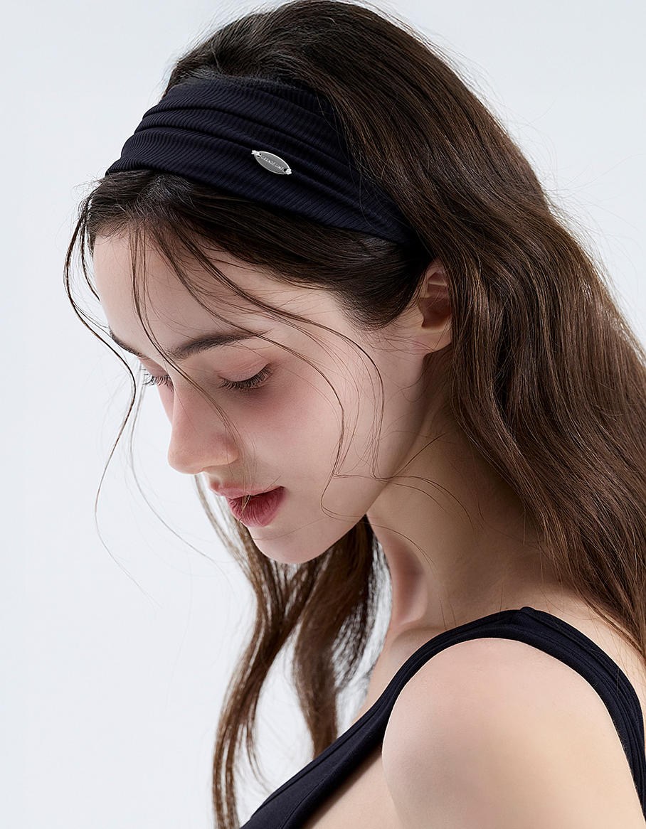 Elflex Rib Shirring Hairband