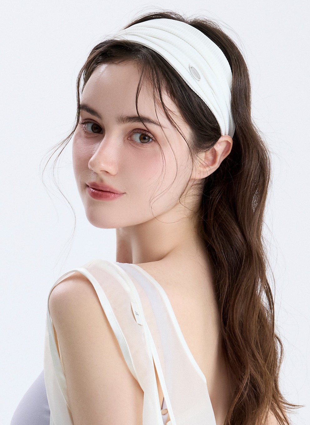 Elflex Rib Shirring Hairband