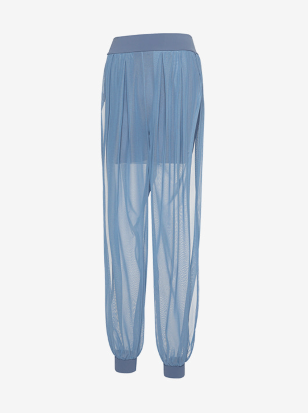 See-through Slit Harem Pants