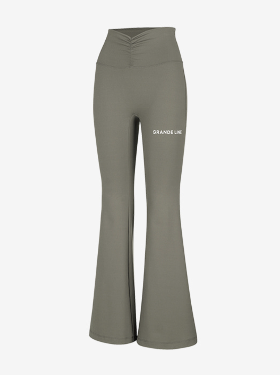 Eltouch shirring bootcut pants