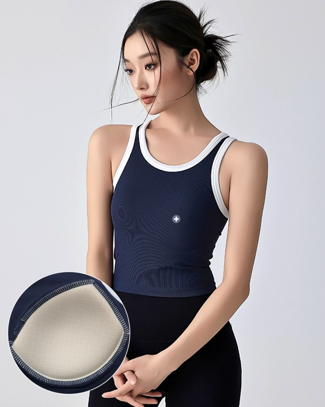 Pie Line Sleeveless Top