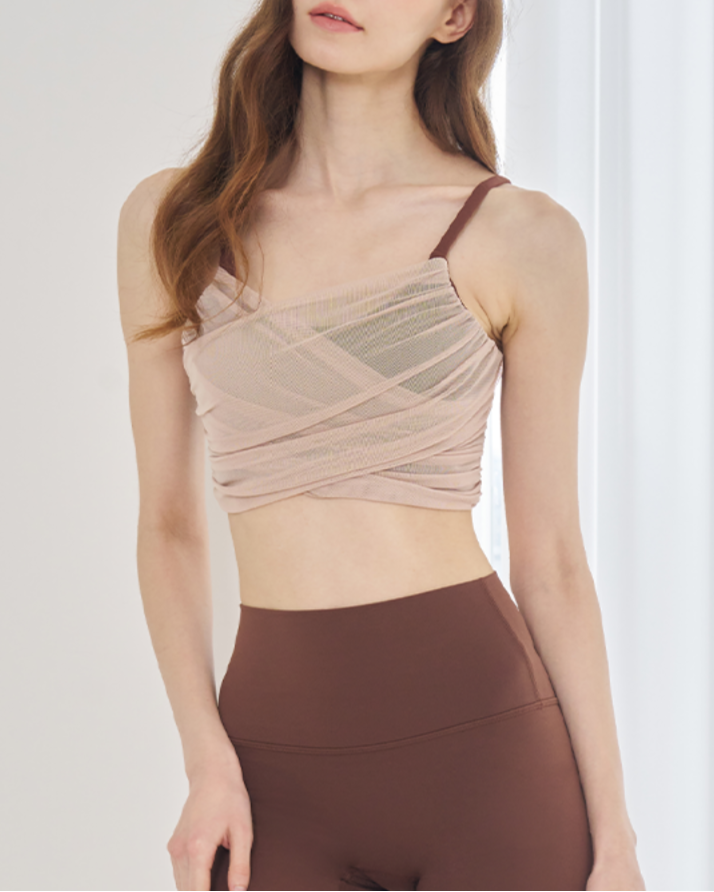 Labier Wrap Bra Top