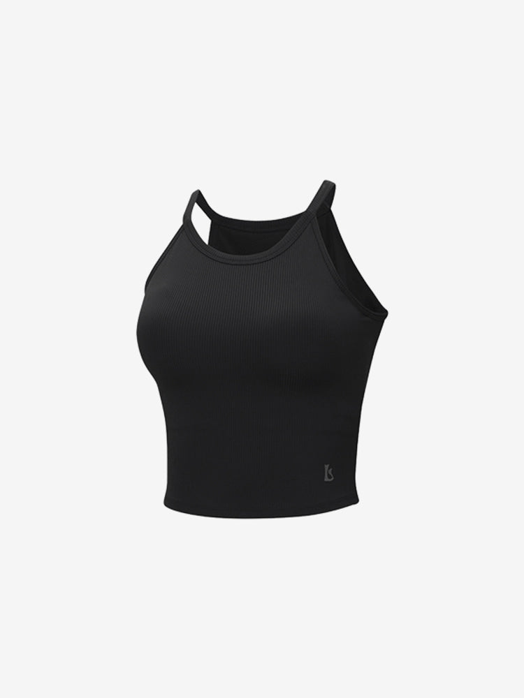 Elflex Rib Skinny Halter Top