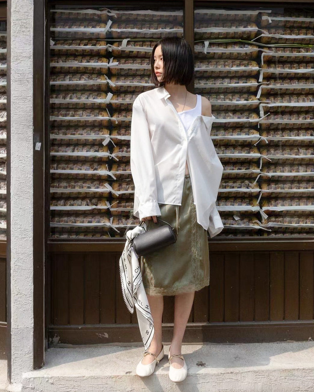 Silky Lace Skirt