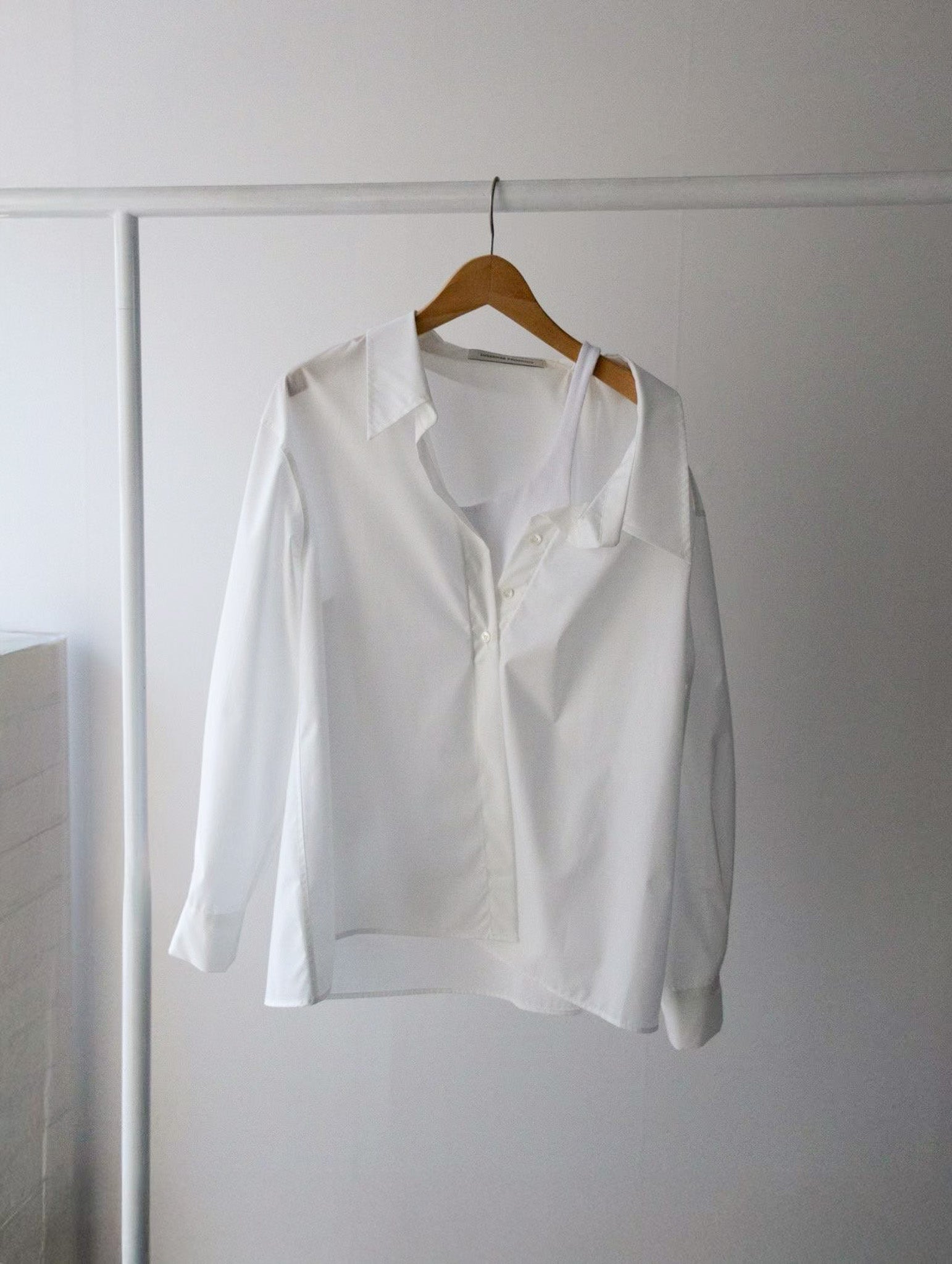 Oversized Drop Shoulder Layered Shirt