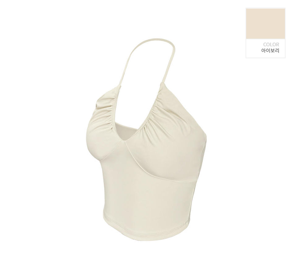 Eco Round Halter Bra Top