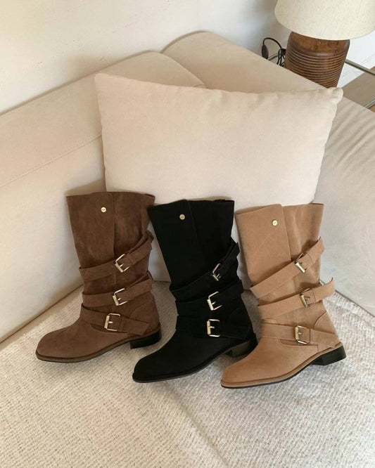 Suede Boots