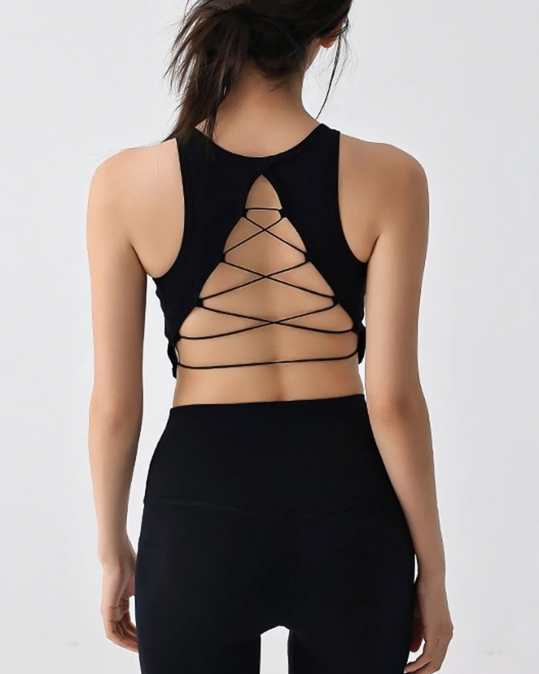Spider Cross Bra Top
