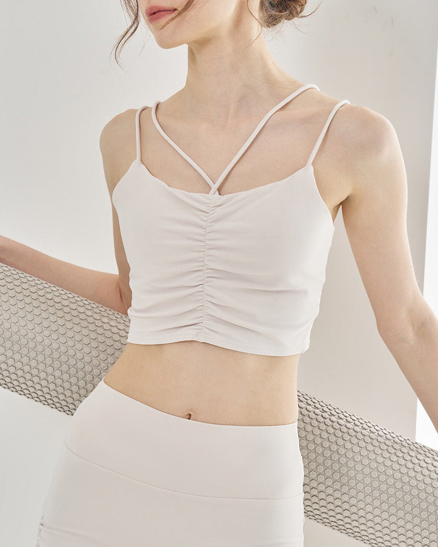 Bailey Shirring Bra Top