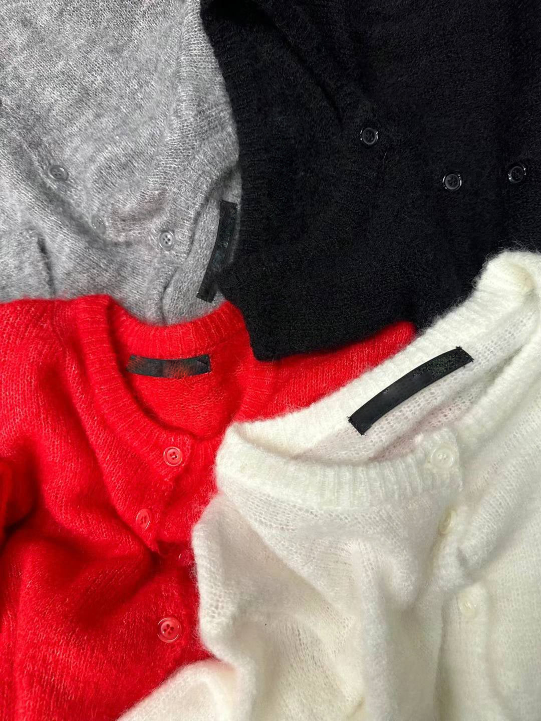 Mohair Round Cardigan