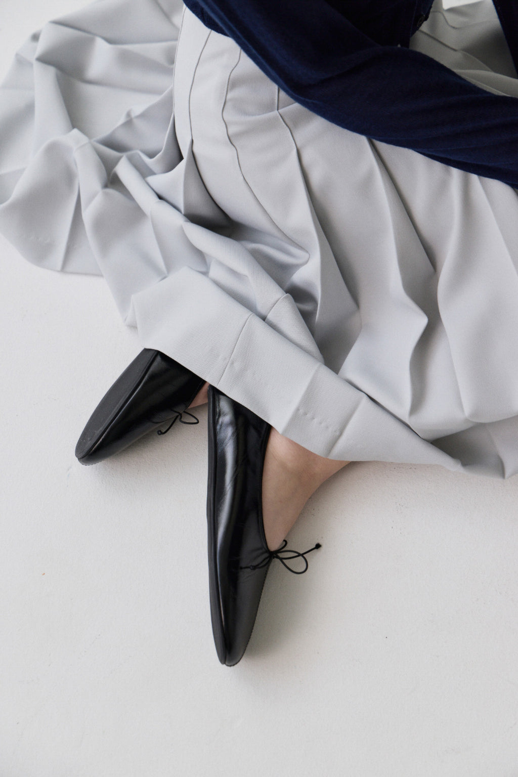 Classic Red Italian Leather Flats