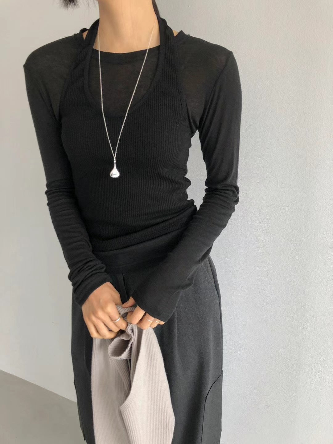 Autumn Essential Slim Fitted T-shirt