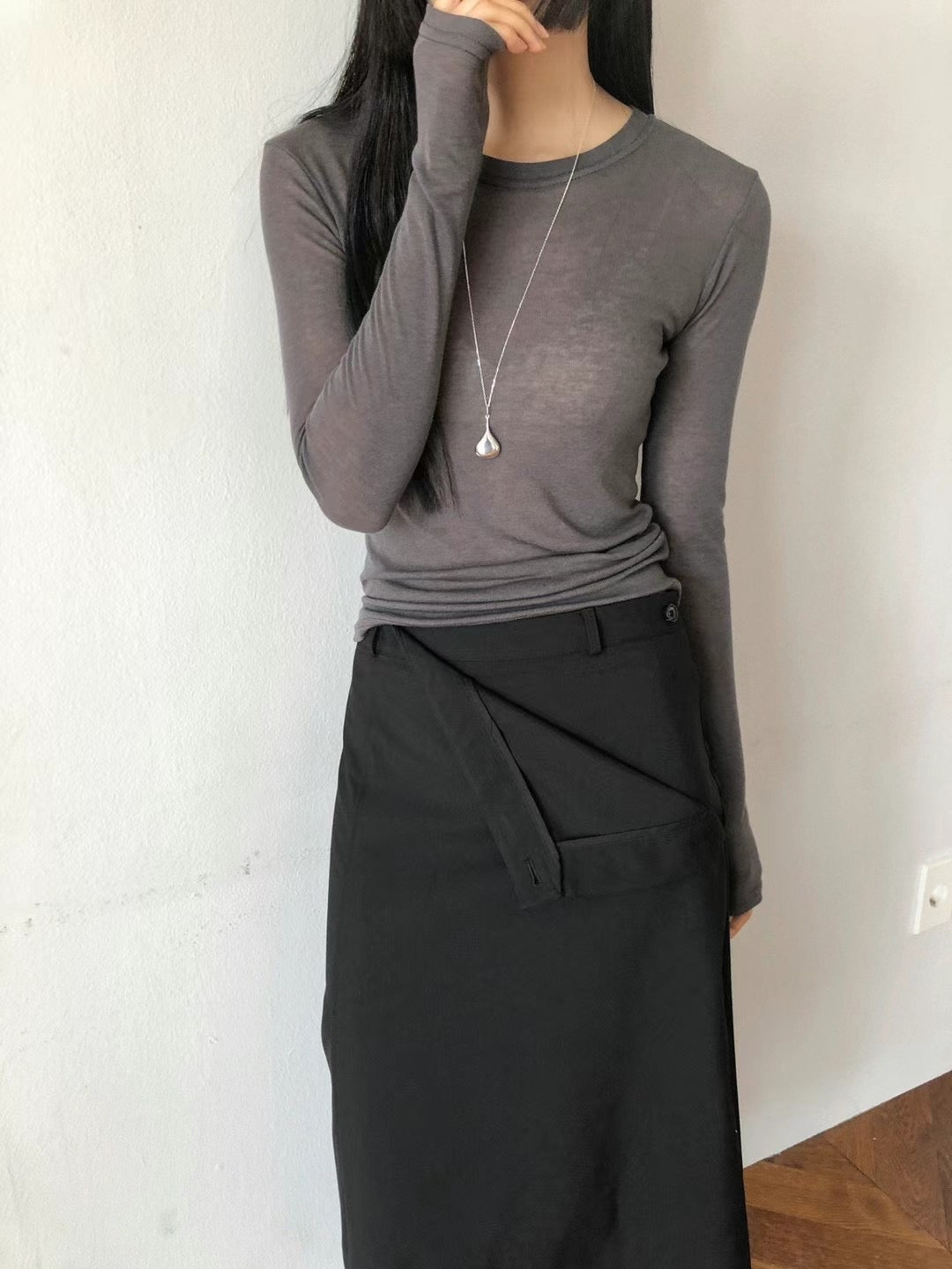 Autumn Essential Slim Fitted T-shirt