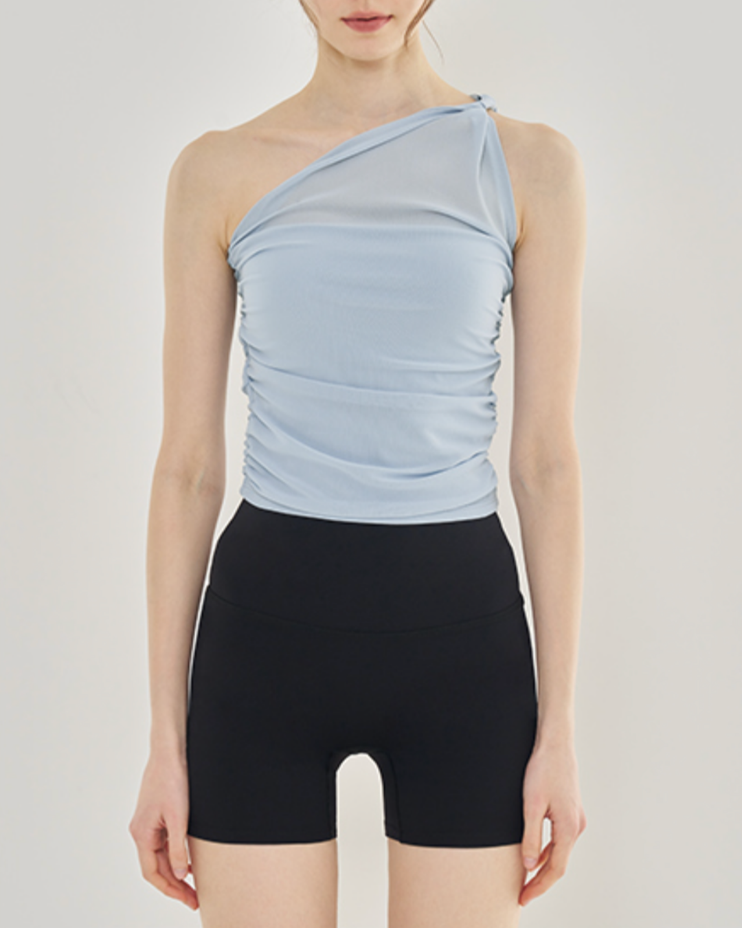 Ariel One Shoulder Sleeveless Top