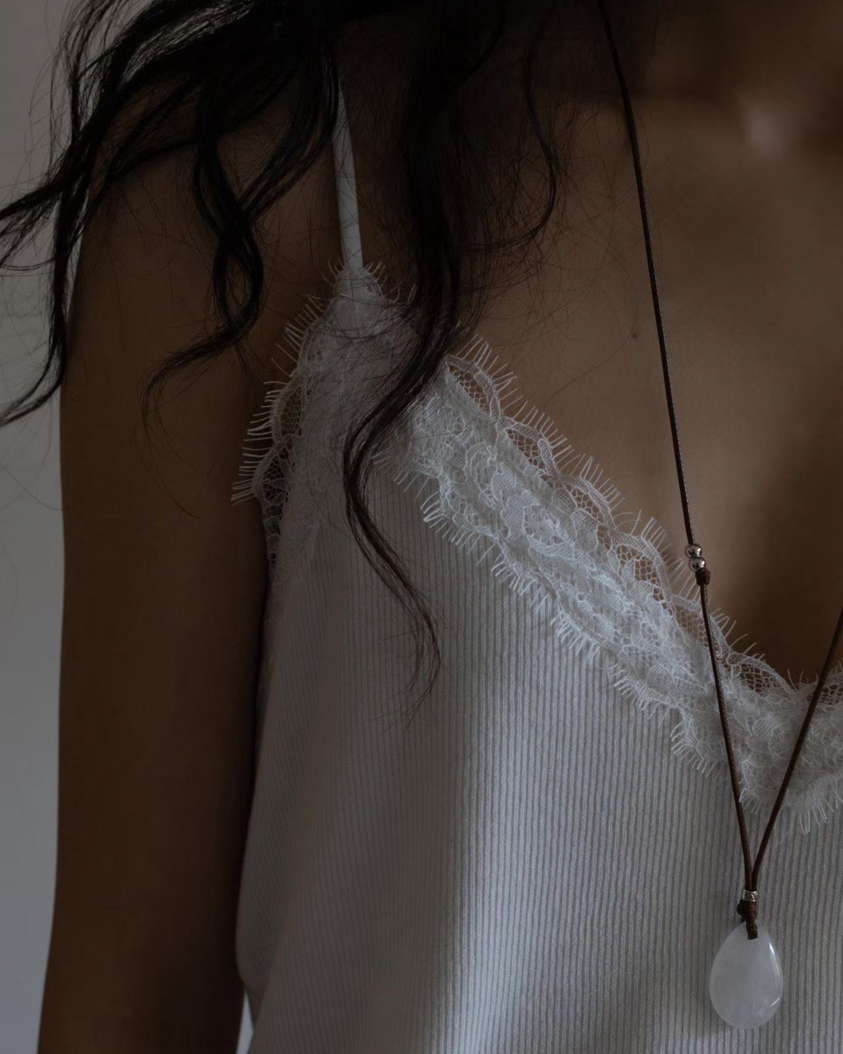 Long Length Lace Top