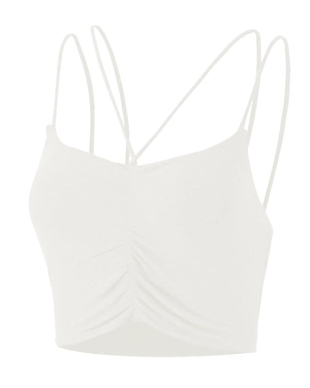 Bailey Shirring Bra Top