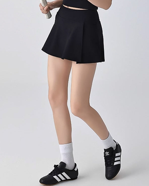Rossi Flare Slit Skirt