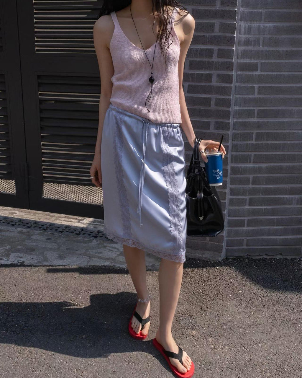 Silky Lace Skirt