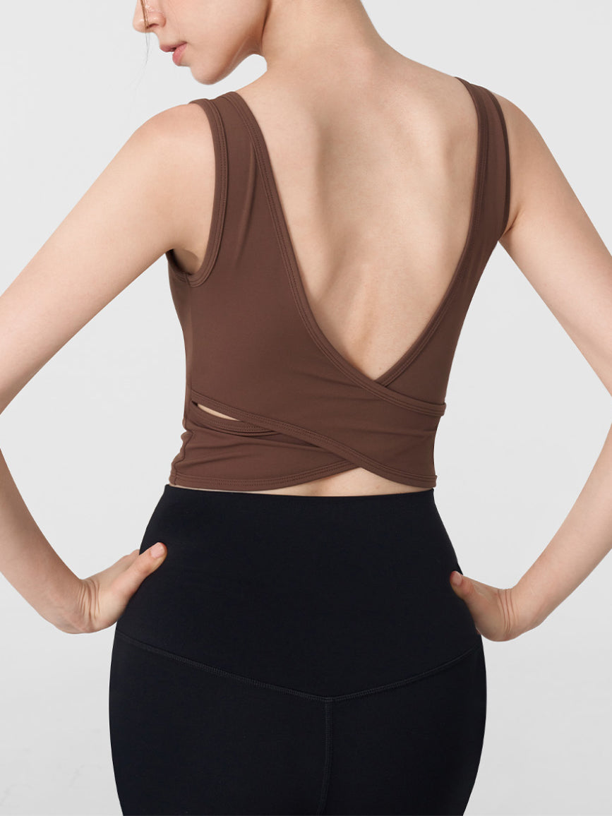 Any V-Back Bra Top
