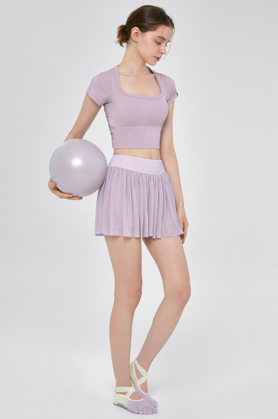 Bella Mesh Short Sleeve Top