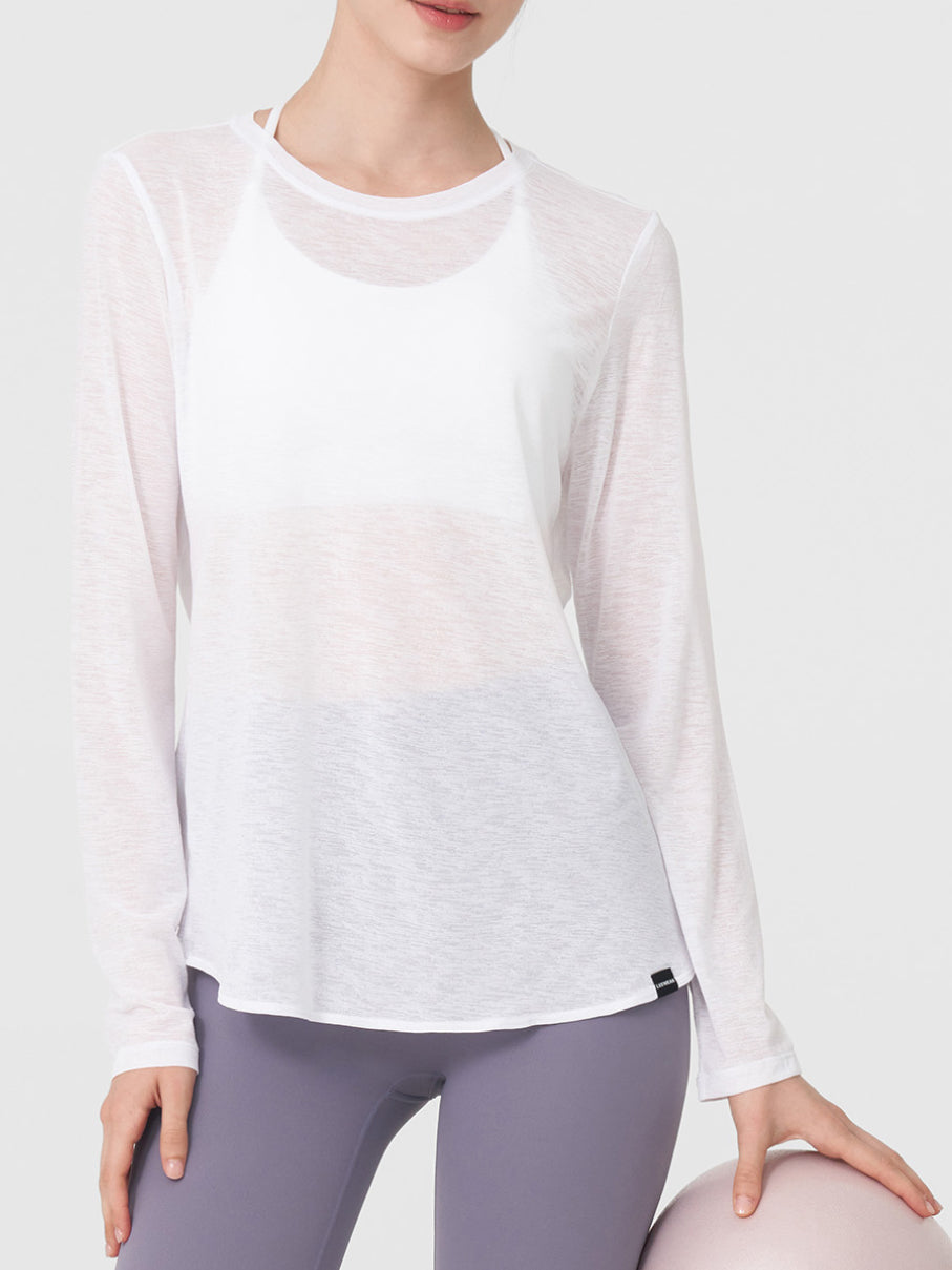 Blurry Long Sleeve Cover