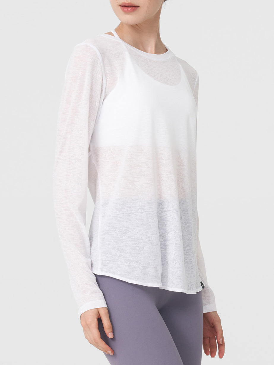 Blurry Long Sleeve Cover